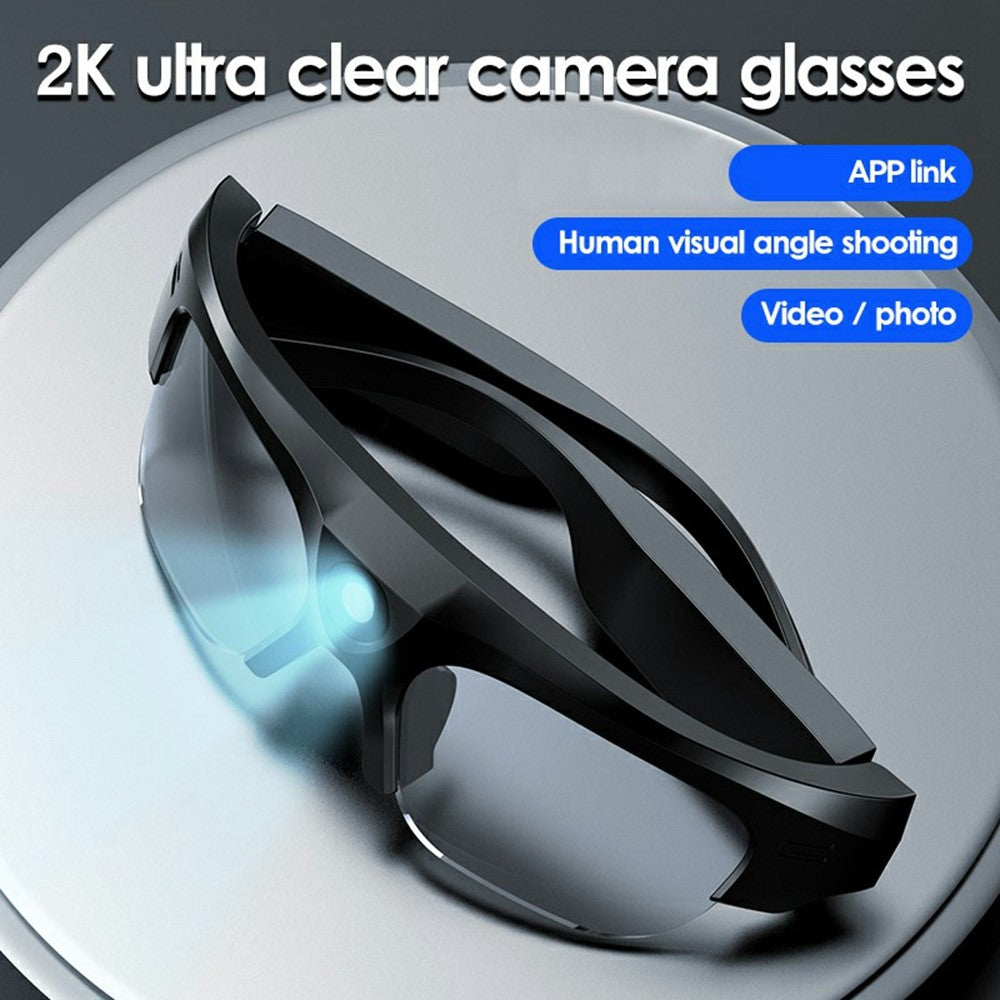 Lookout XV17 camera glasses worn outdoors while cycling - MetanexusXR