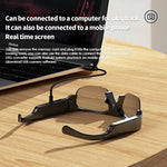Lookout XV17 camera glasses, Type-C charging port detail - MetanexusXR