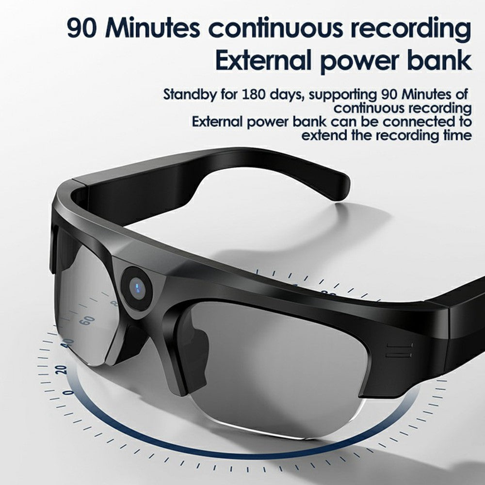 Lookout XV17 camera glasses with TF card storage slot - MetanexusXR