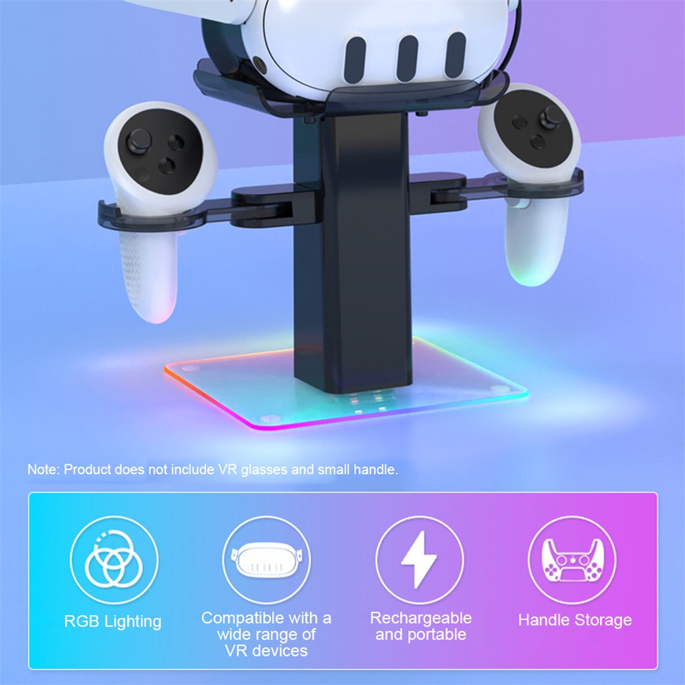RGB charging stand, Type-C charging port detail