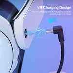 RGB charging stand, controller bracket detail