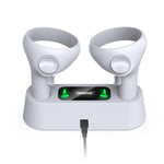 DOBE TY-18170 Charging Dock Station Dual Controller Charger Holder Base for Oculus Quest 2 VR Accessories Metanexus XR