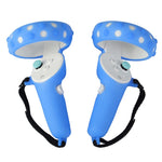 Pico Neo3 controller grip with wrist strap, pair front view