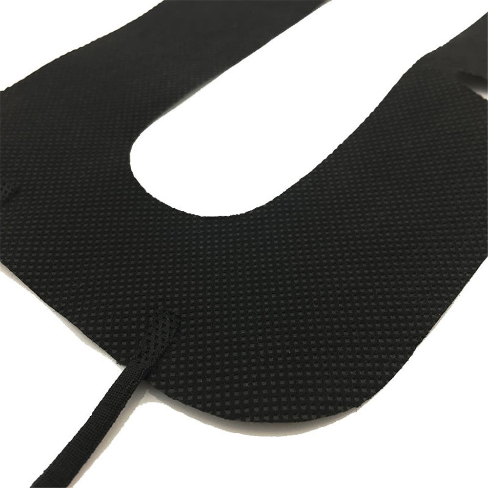 Disposable VR mask, individual patch close-up