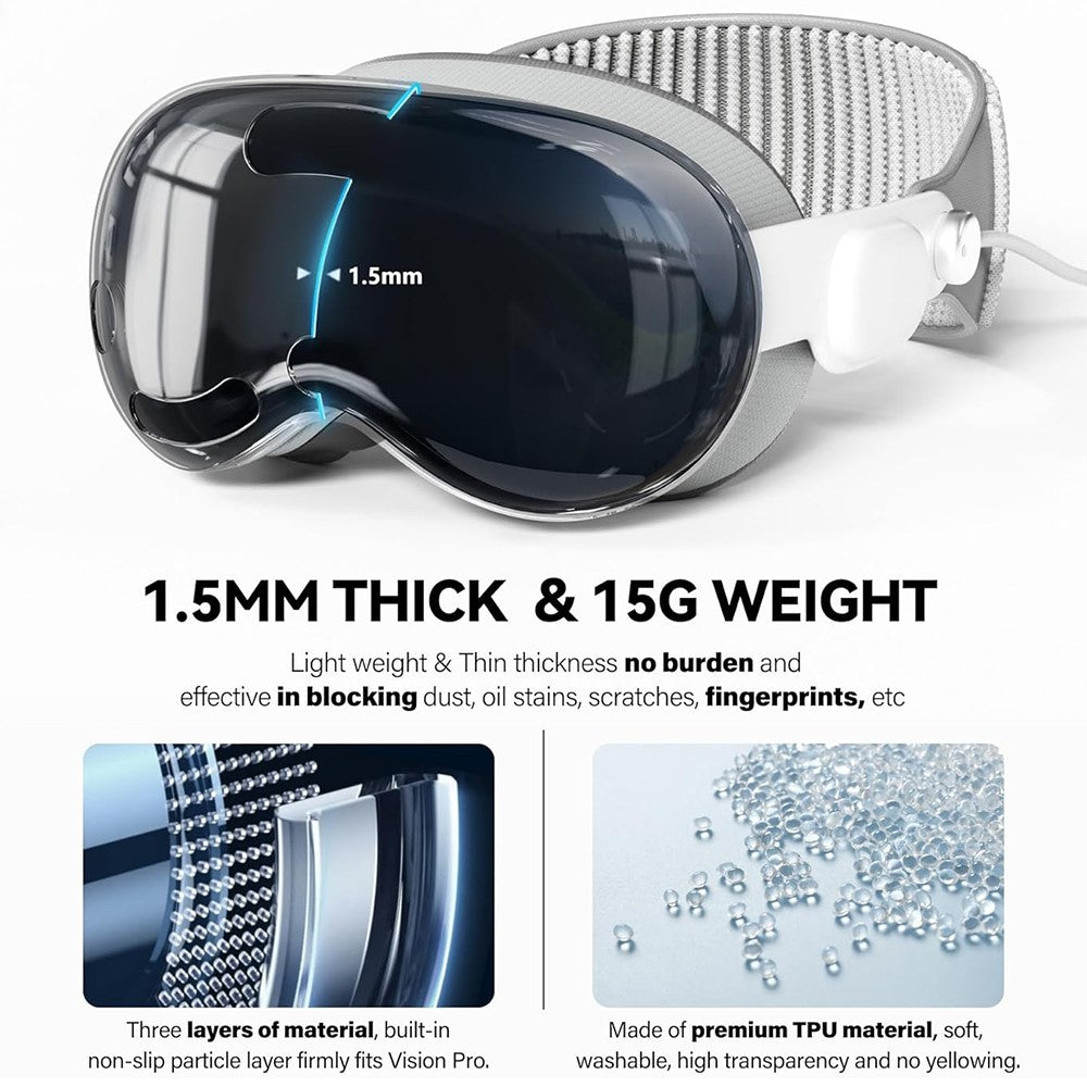 Vision Pro thin skin packaging