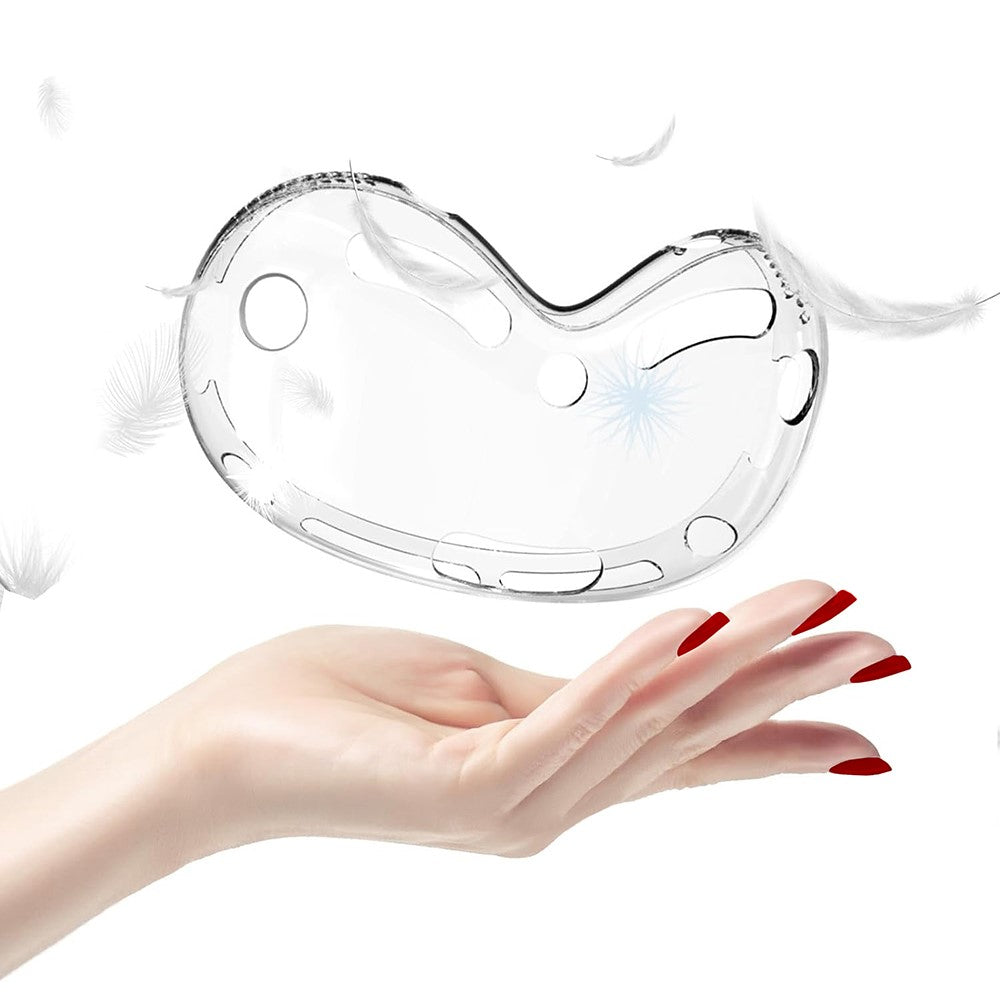 Vision Pro TPU case showing the smooth rounded edges