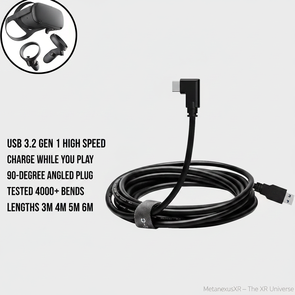 VR Link Cable USB 3.2 High Speed Oculus Quest 2 — MetanexusXR — The XR Universe