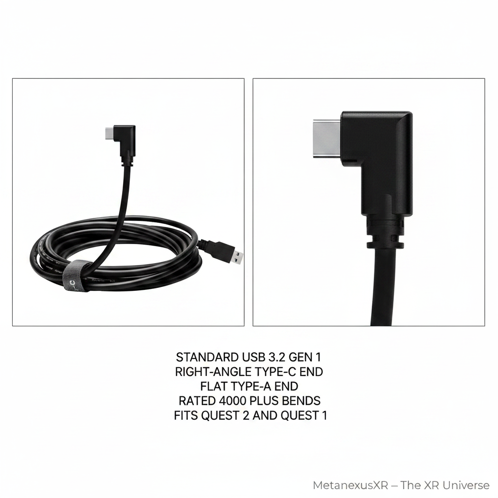 VR Link Cable USB 3.2 High Speed Oculus Quest 2 — MetanexusXR — The XR Universe