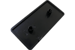 80x40 mm Aluminium Extrusion End Caps – ABS, 8 mm Slot, Pack of 2