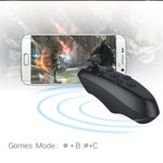 Bluetooth VR remote controller used with a VR BOX headset