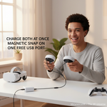 PS VR2 magnetic charging cable package, SKU 680701329A — Metanexus XR