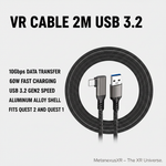 VR Cable 2m USB 3.2 Fast Charging 10Gbps Link Cable