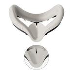 Quest 2 sweatproof silicone eye cover, front view