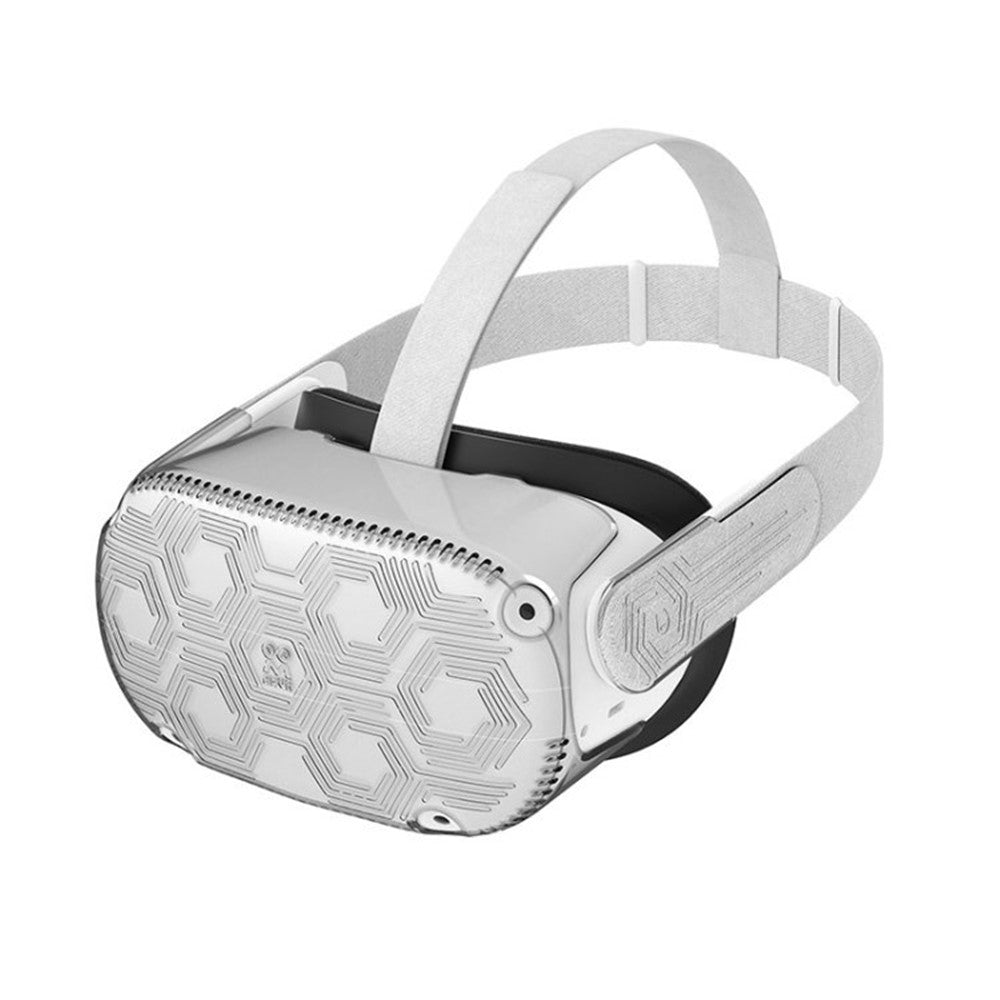 Quest 2 honeycomb lens cover, front view