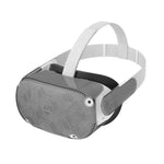 Quest 2 lens cover snapped onto the headset lens