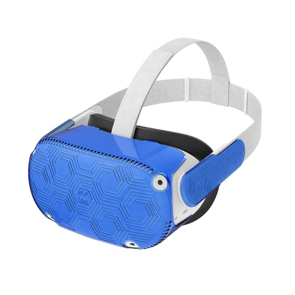 Quest 2 lens cover showing the honeycomb pattern