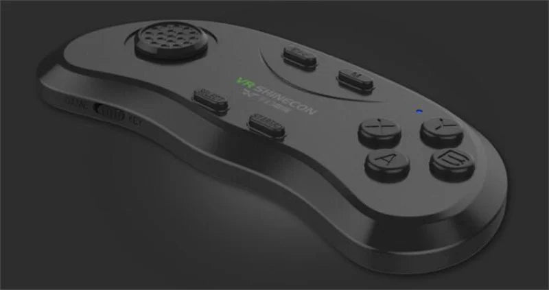 Theater Glasses IMAX VR headset in-hand, showing overall size and build | MetaNexusXR