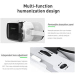 Side profile of the VR headset with built-in headphones and mic highlighting the integrated stereo headphones with a 3.5mm microphone | MetaNexusXR