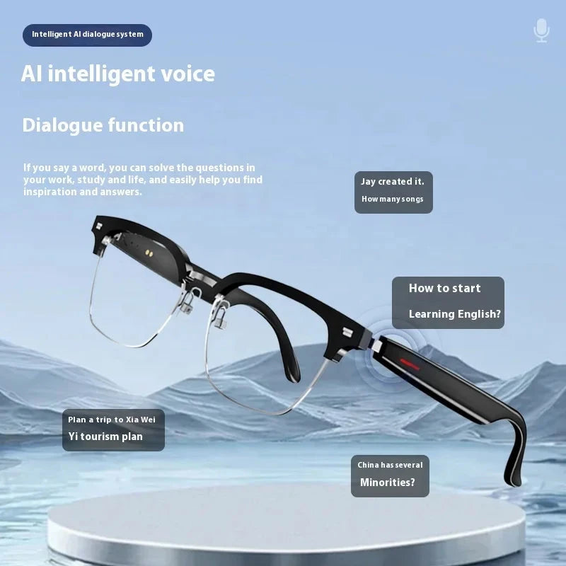 Babel translator glasses (E13-C, SKU MNX-SG-BABEL-E13C-BLK-SUN) – photo 5 of 9 | Metanexus XR