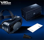 MetaNexusXR VR headset displaying IMAX-like movie on a huge screen, with 3D glasses and phone support. | MetaNexusXR