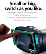 MetaNexusXR VR headset displaying IMAX screen experience for 5-7" phones and joysticks. | MetaNexusXR