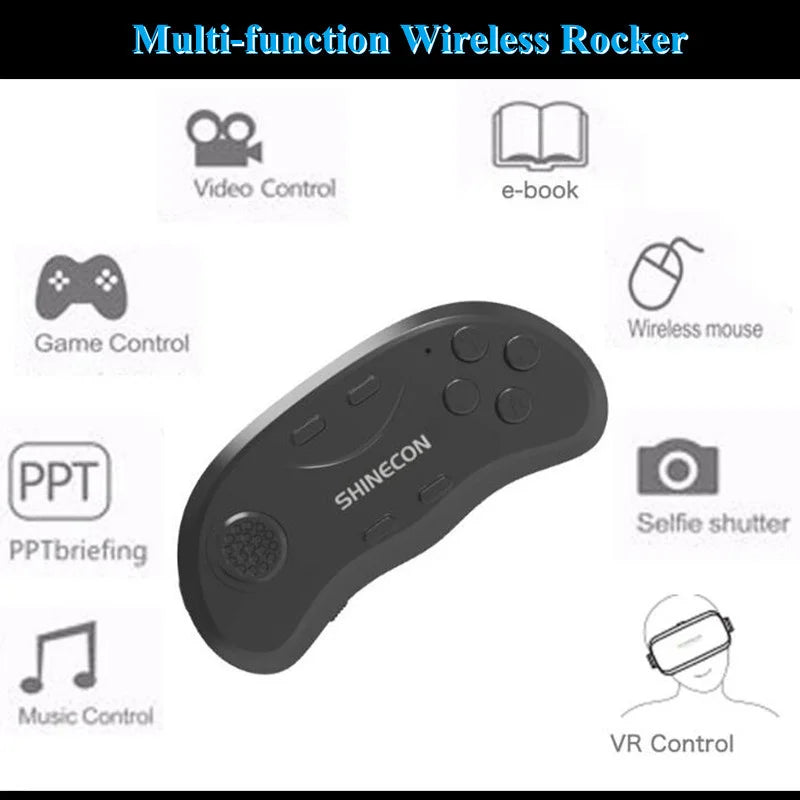 MetaNexus XR VRGpro X7 VR headset box with wireless rocker, for smartphones. | MetaNexusXR