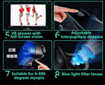 MetaNexusXR VR headset displayed with IMAX screen and phone, suggesting immersive virtual reality movie and gaming experiences. | MetaNexusXR