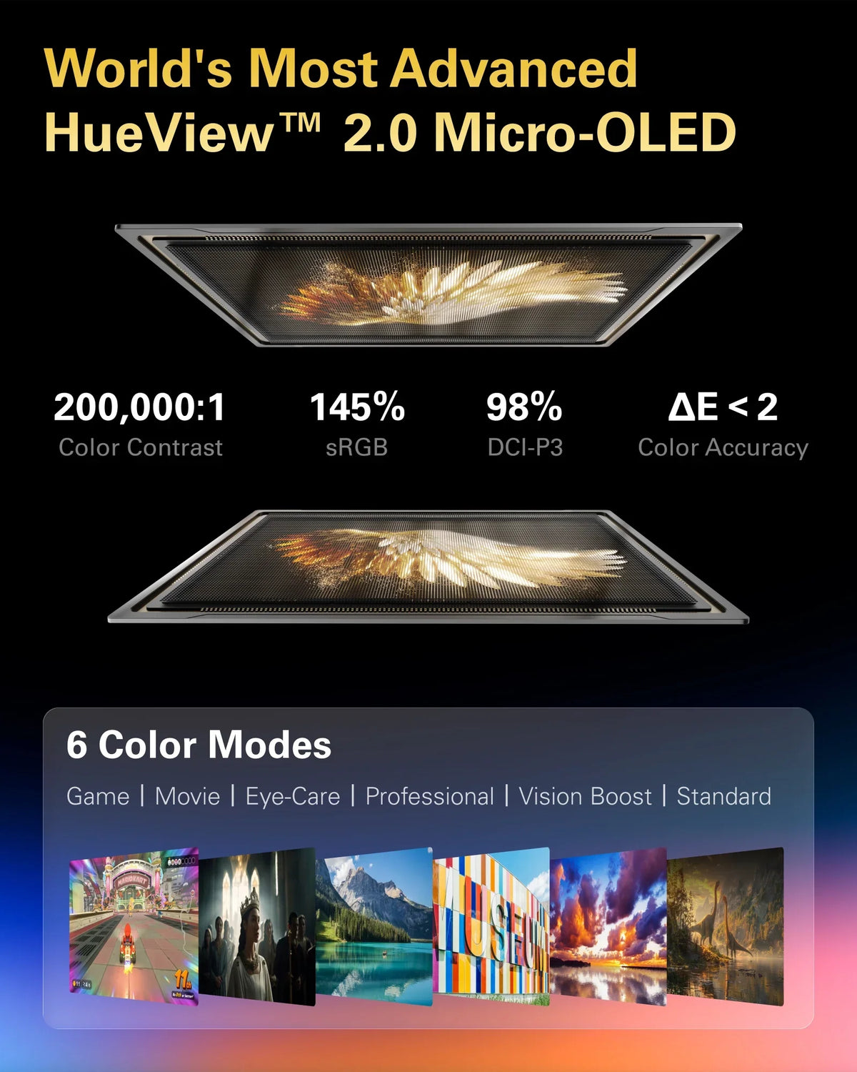 Display Glasses – 1,200-Nit Tandem Micro-OLED, 201" Screen, Dual TÜV – display glasses – photo 2 of 14