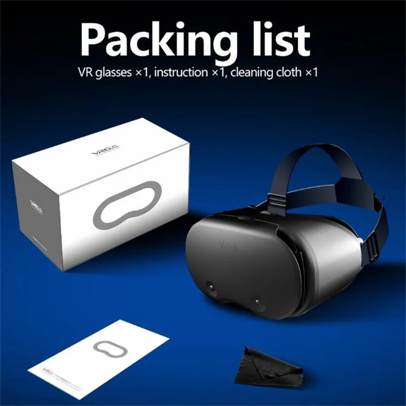 MetaNexusXR VR headset box, showing VRG X7 glasses compatible with smartphones. | MetaNexusXR