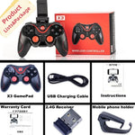VR headset with full wireless gamepad bundle worn by a user, strap tightened for a secure fit | MetaNexusXR