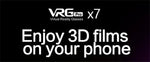 MetaNexusXR VRG X7 VR headset box with smartphone, ready for immersive virtual reality experiences. | MetaNexusXR
