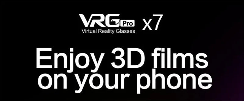 MetaNexusXR VRG X7 VR headset box with smartphone, ready for immersive virtual reality experiences. | MetaNexusXR