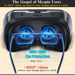MetaNexusXR VR headset displays HD IMAX content, connects to phones and joysticks. | MetaNexusXR