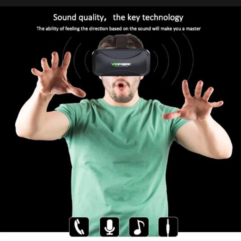 MetaNexusXR V7 4K VR headset with phone for immersive 3D gaming and viewing | MetaNexusXR