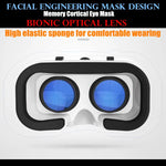 Compact Foldable VR headset for phone (280g) retail packaging box on a white background | MetaNexusXR
