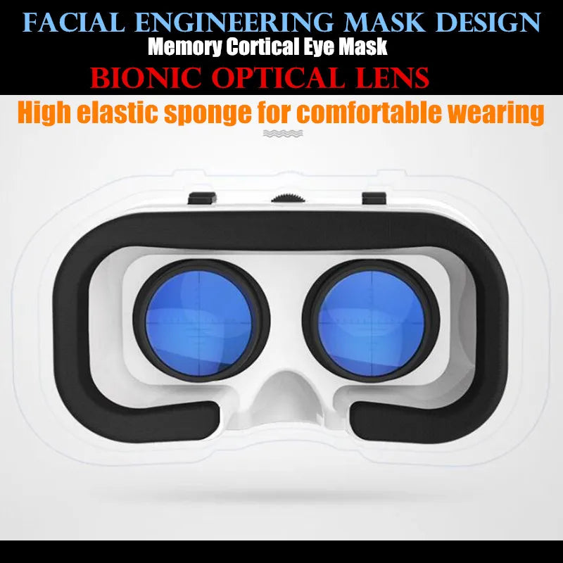 Compact Foldable VR headset for phone (280g) retail packaging box on a white background | MetaNexusXR