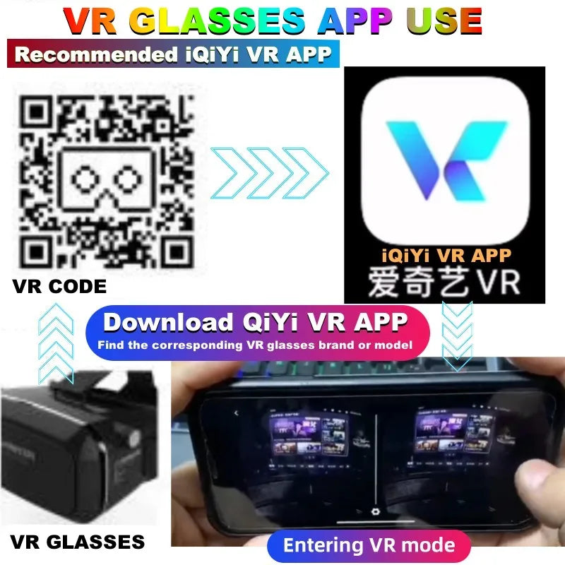 MetaNexusXR J30 4K VR headset box, showcasing stereo 3D glasses for iOS/Android phones up to 6.7". | MetaNexusXR