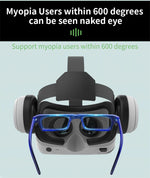 MetaNexusXR G15E VR headset streaming IMAX 3D movie on paired smartphone display | MetaNexusXR