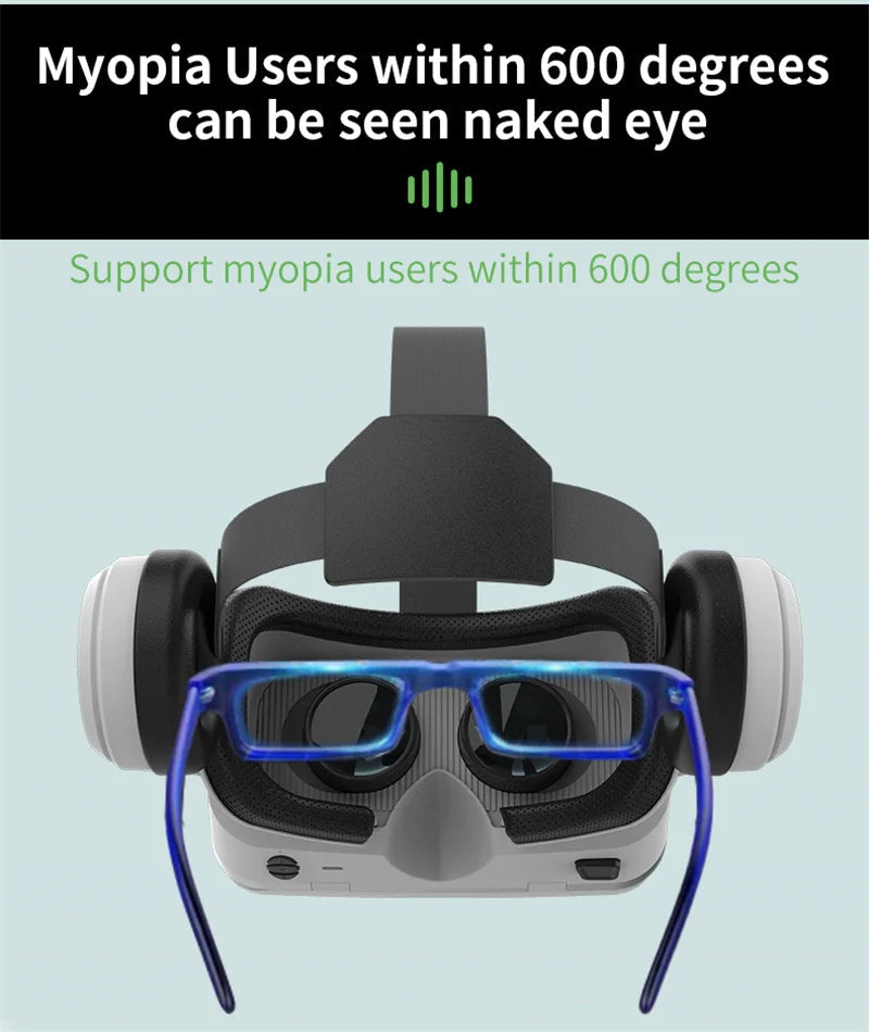 MetaNexusXR G15E VR headset streaming IMAX 3D movie on paired smartphone display | MetaNexusXR