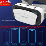Three-quarter angle of the Theater Glasses IMAX VR headset showing the adjustable head strap | MetaNexusXR