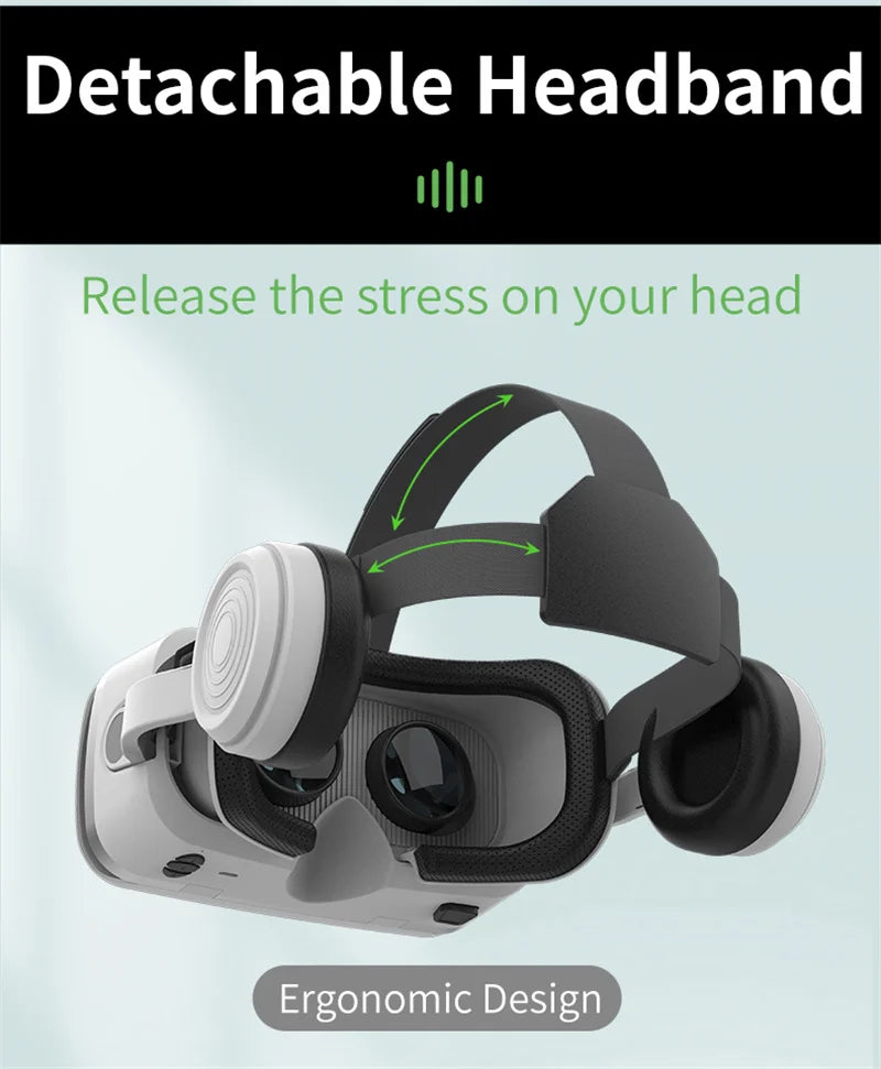 MetaNexusXR G15E VR headset showcasing vivid IMAX 3D scene on smartphone display | MetaNexusXR