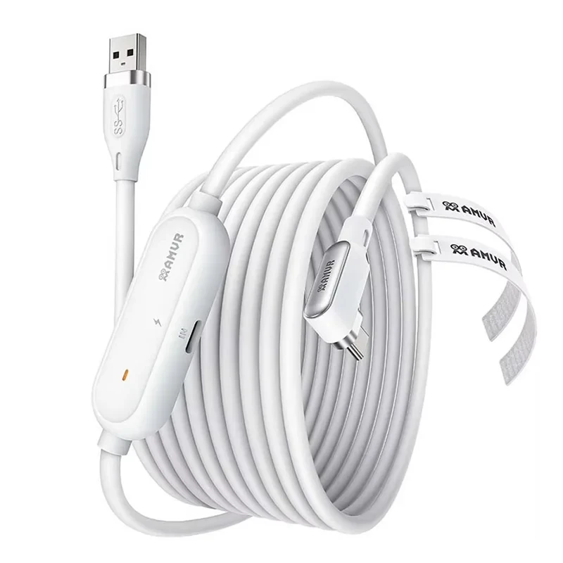 AMVR link cable, aluminum alloy connector detail