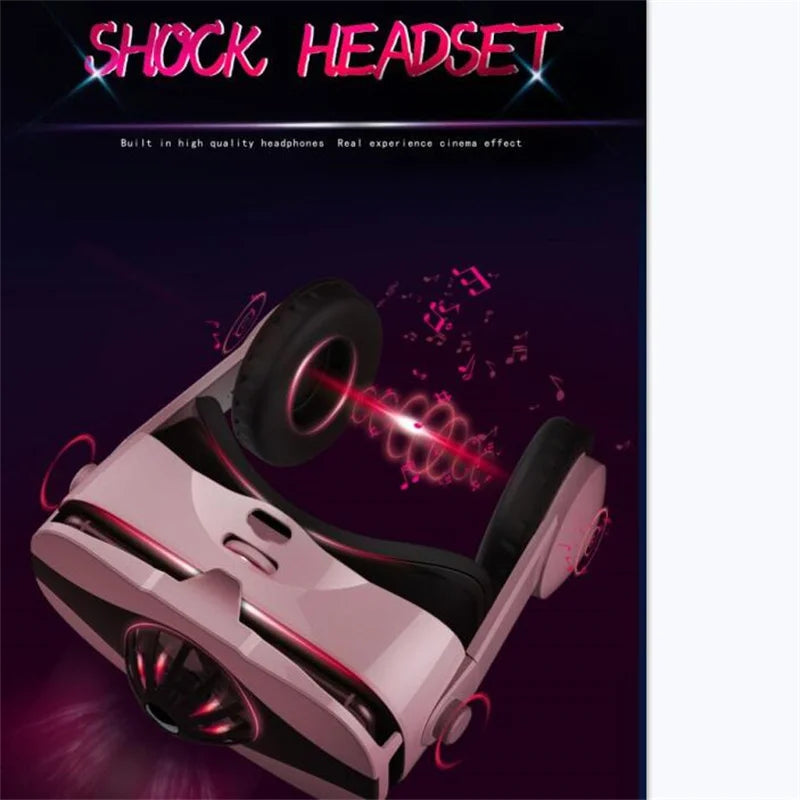 VR headset with built-in cooling fan with box contents laid out: headset, cloth and manual | MetaNexusXR