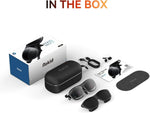Micro-Display Eyewear side view, USB-C DisplayPort Alt Mode connector detail - MetanexusXR