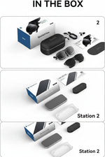 SpatialView Pro AR glasses: 3-screen 360-inch equivalent Micro-OLED, 120Hz, 600 nits for immersive gaming | MetanexusXR