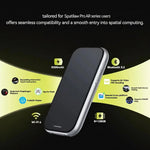 SpatialView Pro AR glasses showcasing the 3-screen 360-inch equivalent Micro-OLED display | MetanexusXR