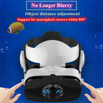 Close-up of the VR headset with built-in cooling fan's lens housing and focus controls | MetaNexusXR