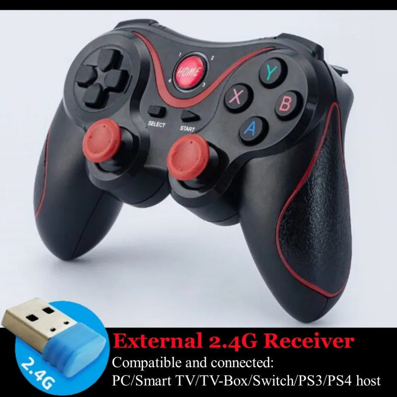 Three-quarter angle of the VR headset with full wireless gamepad bundle showing the adjustable head strap | MetaNexusXR