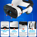 VR headset with built-in cooling fan worn by a user, strap tightened for a secure fit | MetaNexusXR