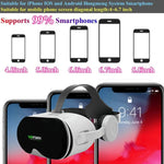 J70 4K Google Cardboard-compatible VR headset worn by a user, strap tightened for a secure fit | MetaNexusXR
